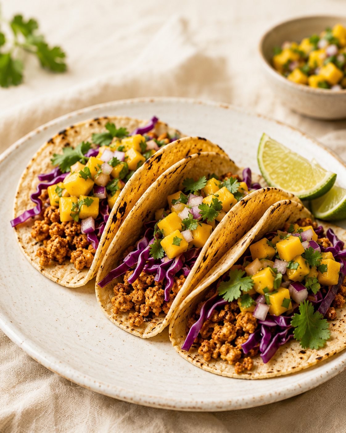 Mango Citrus Tacos